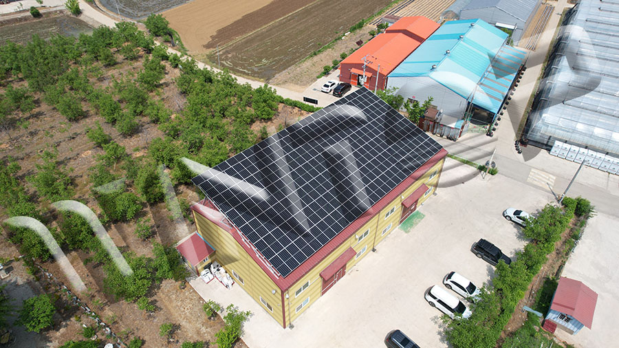 Kits de montage solaire pour toit en tôle