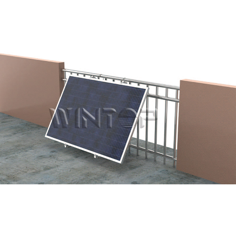 Support solaire pour balcon facile