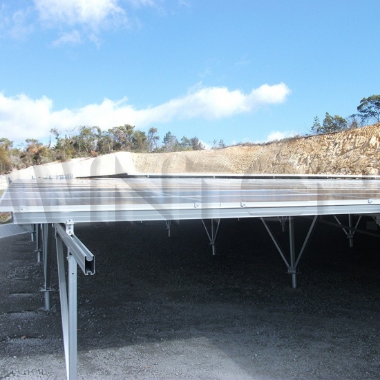 solar ground mounting bracket