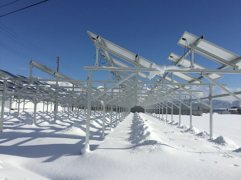 Système de montage à vis solaire 51,98KW au Japon
